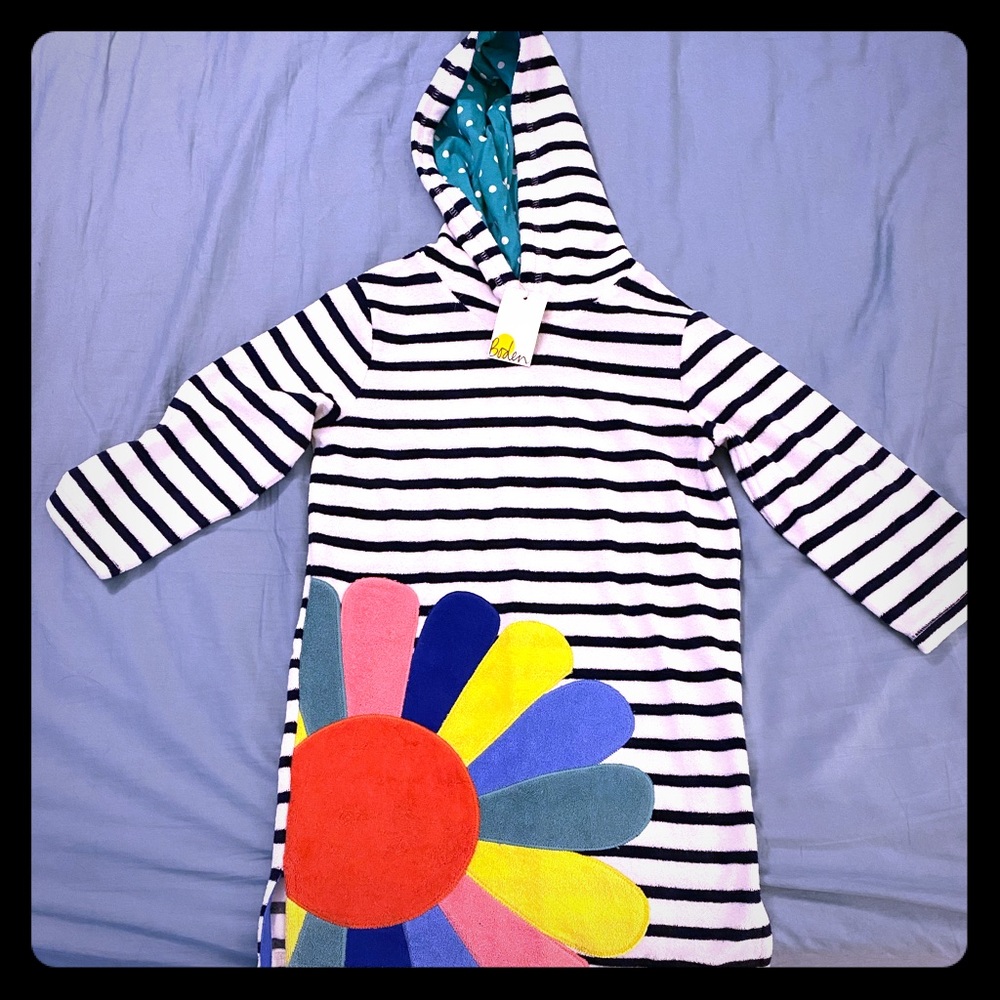 Toddler girls swim cover up